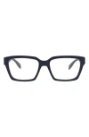 Alexander Mcqueen Mcqueen 54mm Rectangular Optical Glasses In Black