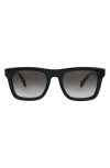 Alexander Mcqueen Mcqueen 54mm Square Sunglasses In Black