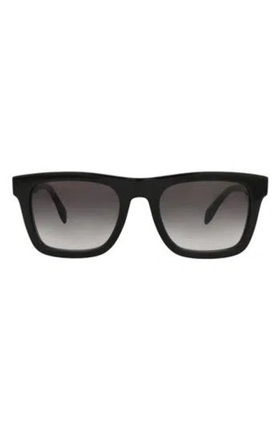 Alexander Mcqueen Mcqueen 54mm Square Sunglasses In Black