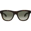 Alexander Mcqueen Mcqueen 54mm Square Sunglasses In Green