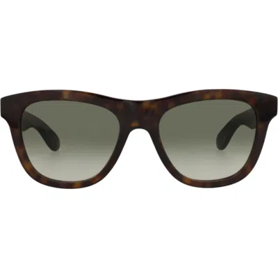 Alexander Mcqueen Mcqueen 54mm Square Sunglasses In Green