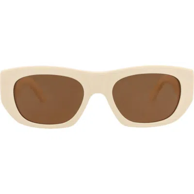 Alexander Mcqueen Mcqueen 54mm Square Sunglasses In Multi