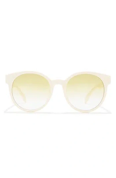 Alexander Mcqueen Mcqueen 55mm Gradient Round Sunglasses