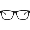 Alexander Mcqueen Mcqueen 55mm Square Optical Glasses In Black
