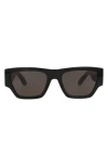 Alexander Mcqueen Square-frame Recycled Acetate Sunglasses In Black