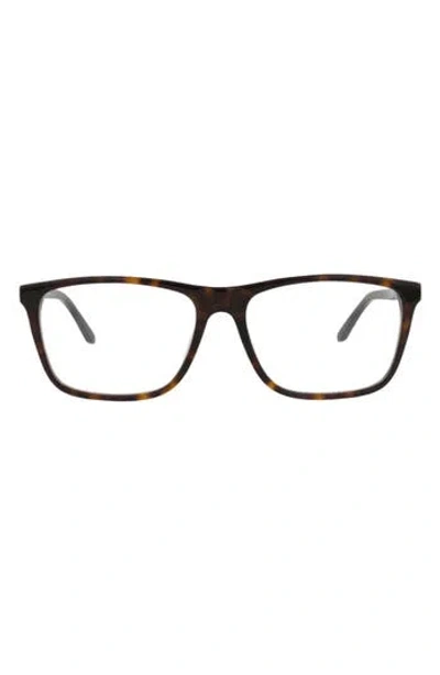 Alexander Mcqueen Mcqueen 56mm Square Optical Glasses In Pattern