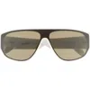 Alexander Mcqueen Mcqueen 99mm Shield Sunglasses