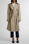 Alexander Mcqueen Mcqueen Belted Trench Coat