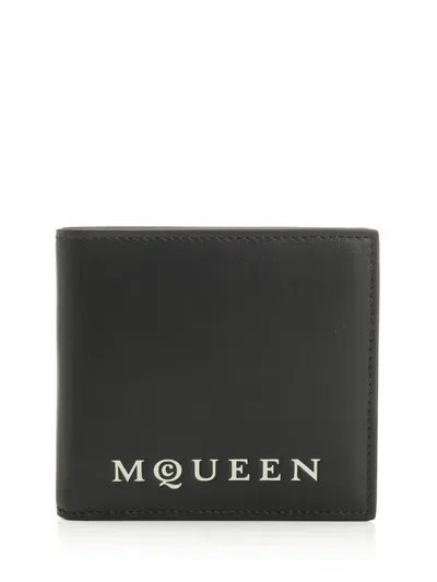Alexander Mcqueen Mcqueen Bi-fold Wallet Wallets Black