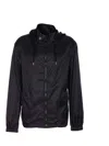 Alexander Mcqueen Mcqueen Black Skull Print Jacket In Black