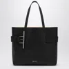 Alexander Mcqueen Alexander Mc Queen T Bar Leather Tote Bag In Black