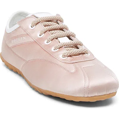 Alexander Mcqueen Mcqueen Boxe Silk Blend Sneaker In Pink