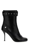 Alexander Mcqueen Heeled Biker Boots