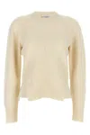 Alexander Mcqueen Mcqueen Women 'chevron Corset' Sweater In Neutral