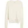 Alexander Mcqueen Mcqueen Cobweb Lace Wool & Cashmere Sweater