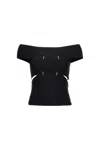 Alexander Mcqueen Lex Sliced Top Ld32