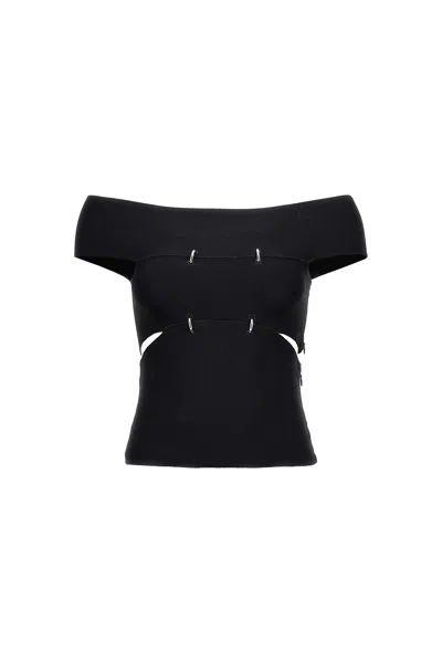 ALEXANDER MCQUEEN MCQUEEN CUT OUT TOP