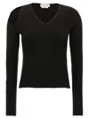Alexander Mcqueen Mcqueen Cut-out Sweater In Black