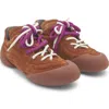 Alexander Mcqueen Mcqueen Flexion Sneaker In Brown