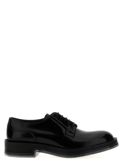 Alexander Mcqueen Mcqueen 'float' Lace Up Shoes In Black