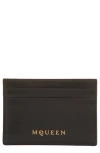Alexander Mcqueen Mcqueen Foil Logo Card Holder