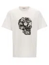 Alexander Mcqueen Mcqueen Men Printed T-shirt In White
