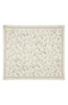 Alexander Mcqueen Mcqueen Hand Painted Skull Silk Chiffon Square Scarf In Neutral