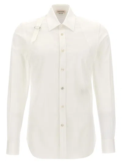 Alexander Mcqueen Harness Shirt And Blouse White