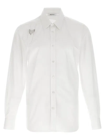 Alexander Mcqueen Mcqueen 'harness' Shirt In White