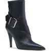 Alexander Mcqueen Mcqueen Heron Pointed Toe Bootie In Black