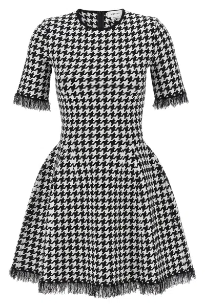 ALEXANDER MCQUEEN MCQUEEN HOUNDSTOOTH DRESS