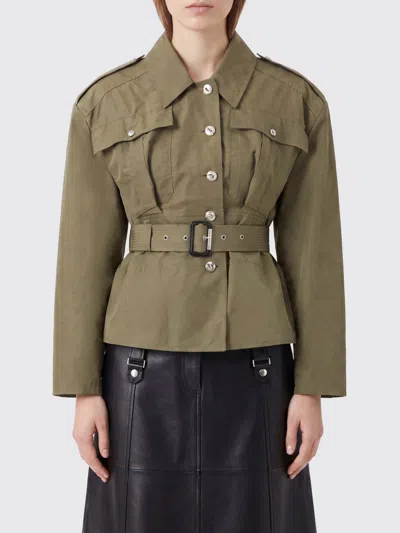 Alexander Mcqueen Mcqueen Jacket Woman Color Green