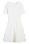 Alexander Mcqueen Jersey Minidress In Red