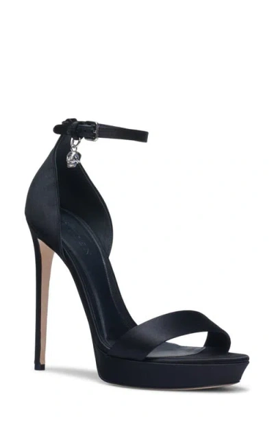 Alexander Mcqueen Mcqueen Jewel Platform Sandal In Black