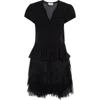 Alexander Mcqueen Mcqueen Lace & Fringe Dress