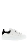 Alexander Mcqueen White Sneakers With Logo On The Tongue And Logo Lettering On The Rear In Leather W