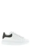 Alexander Mcqueen Oversize Sneakers In White And Beige Calf Leather