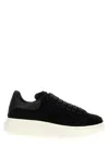 Alexander Mcqueen Black Low Top Sneakers With Chunky Sole In Leather Man In Black