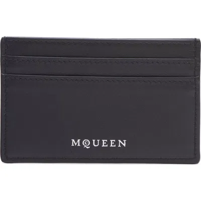 Alexander Mcqueen Mcqueen Leather Card Case
