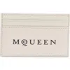 Alexander Mcqueen Mcqueen Leather Card Case In Multi