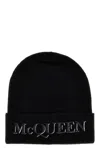 Alexander Mcqueen Wool And Cashmere Hat With Logo