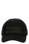 Alexander Mcqueen Branded Baseball Cap With Curved Peak