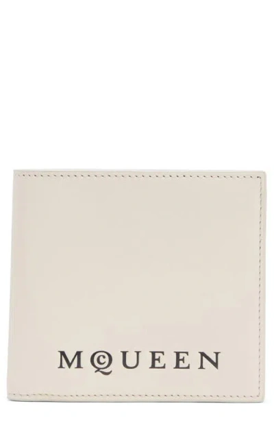 Alexander Mcqueen Mcqueen Logo Leather Bifold Wallet