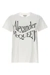 Alexander Mcqueen Alexander Mc Queen Logo Print T Shirt In White