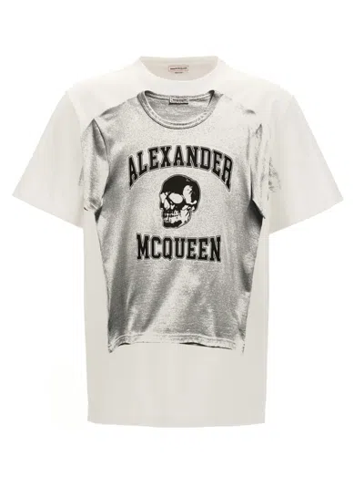 ALEXANDER MCQUEEN MCQUEEN LOGO PRINT T-SHIRT