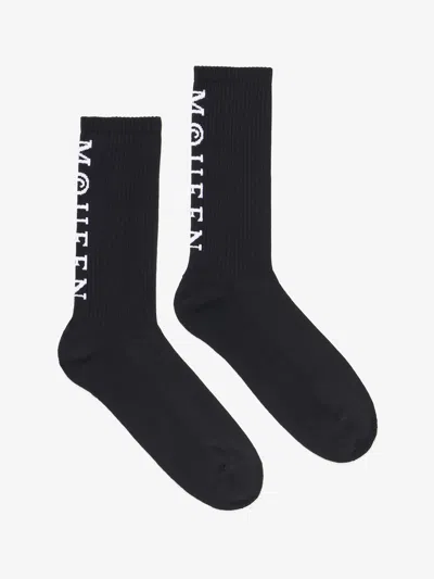 ALEXANDER MCQUEEN MCQUEEN LOGO SOCKS