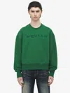 Alexander Mcqueen Logo Print Sweater Ribbed Cuffs