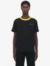 Alexander Mcqueen Mcqueen Logo T-shirt In Black
