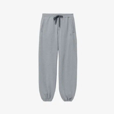 Alexander Mcqueen Mcqueen Logo Tracksuit Joggers In Grey Melange