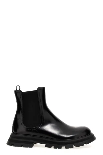 Alexander Mcqueen Mcqueen 'lucent' Ankle Boots